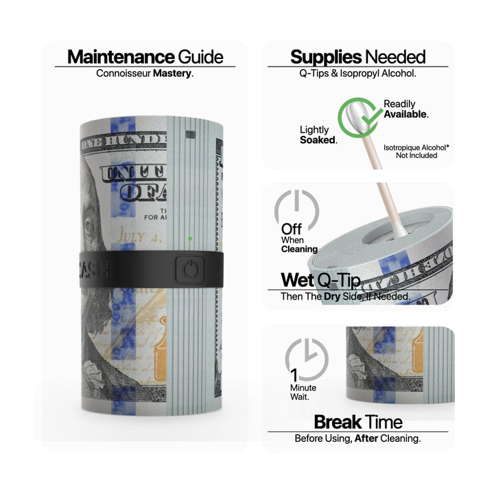 Yocan Black Cash 510 Thread Vape Cart Battery