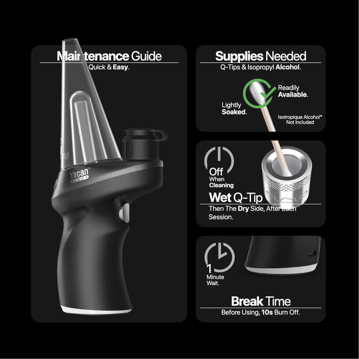 Yocan Black Phaser Max 2 Dab Pen Concentrate Vaporizer