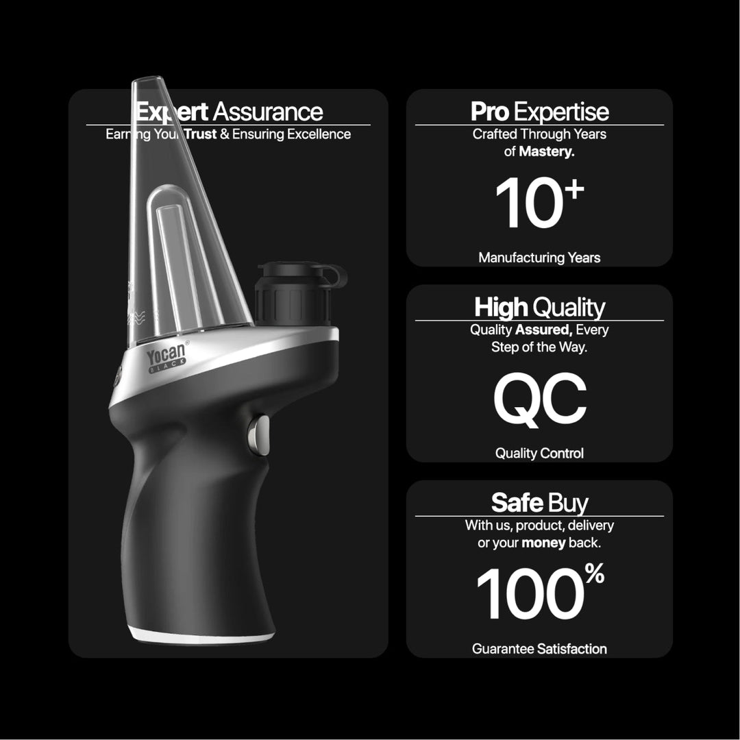 Yocan Black Phaser Max 2 Dab Pen Concentrate Vaporizer
