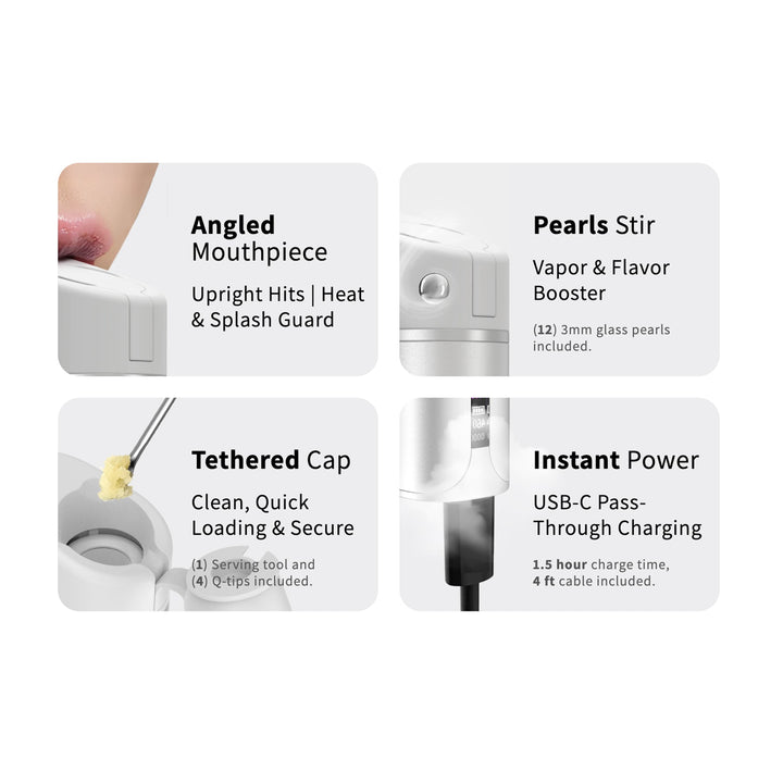 Yocan Black Pocket Portable Dab Pen Vaporizer