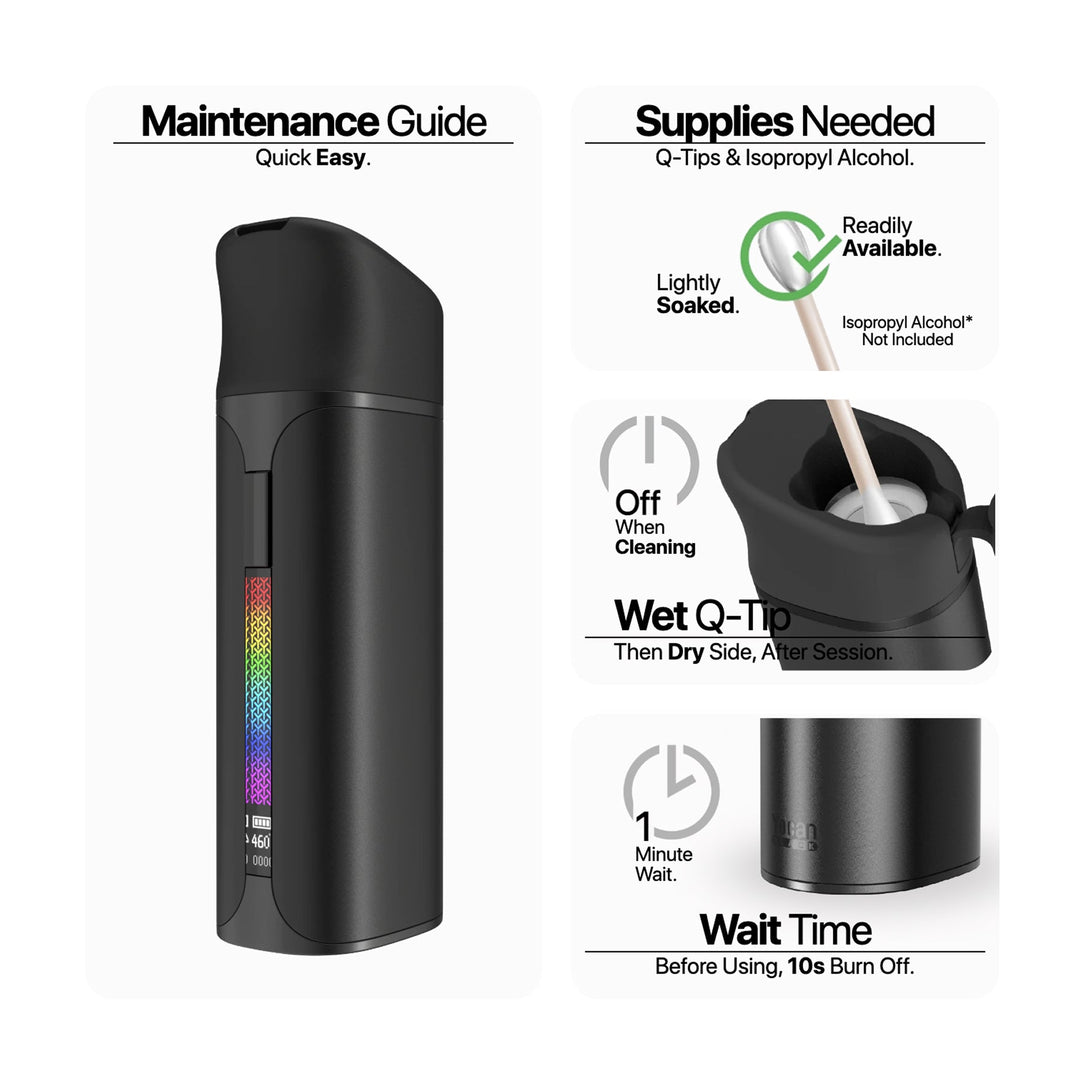 Yocan Black Pocket Portable Dab Pen Vaporizer