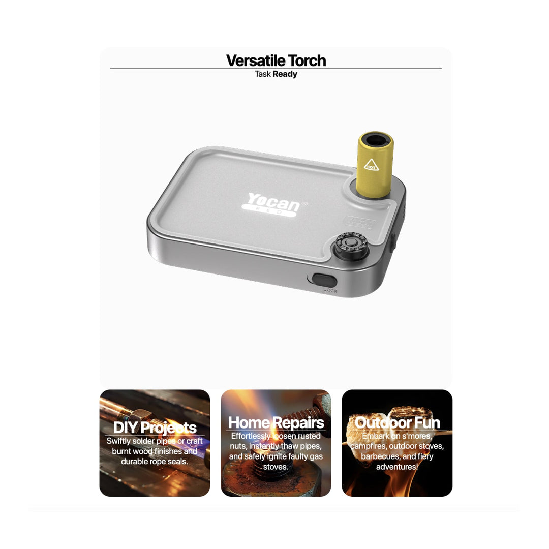 Yocan Red Slate Dab Torch Vape Batt Yocan Red Slate Dab Torch Vape Batt