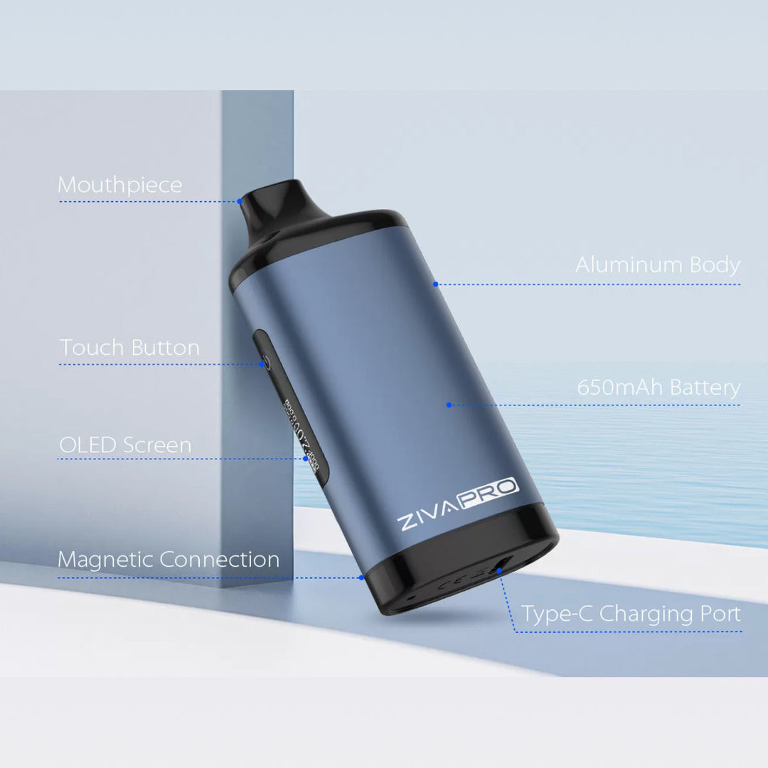 Yocan Ziva Pro Smart 510 Thread Vape Cart Battery Vape Batt Yocan Ziva Pro Smart 510 Thread Vape Cart Battery Vape Batt