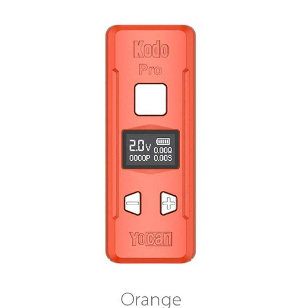 Yocan Kodo Pro 510 Thread Vape Cart Battery in Orange