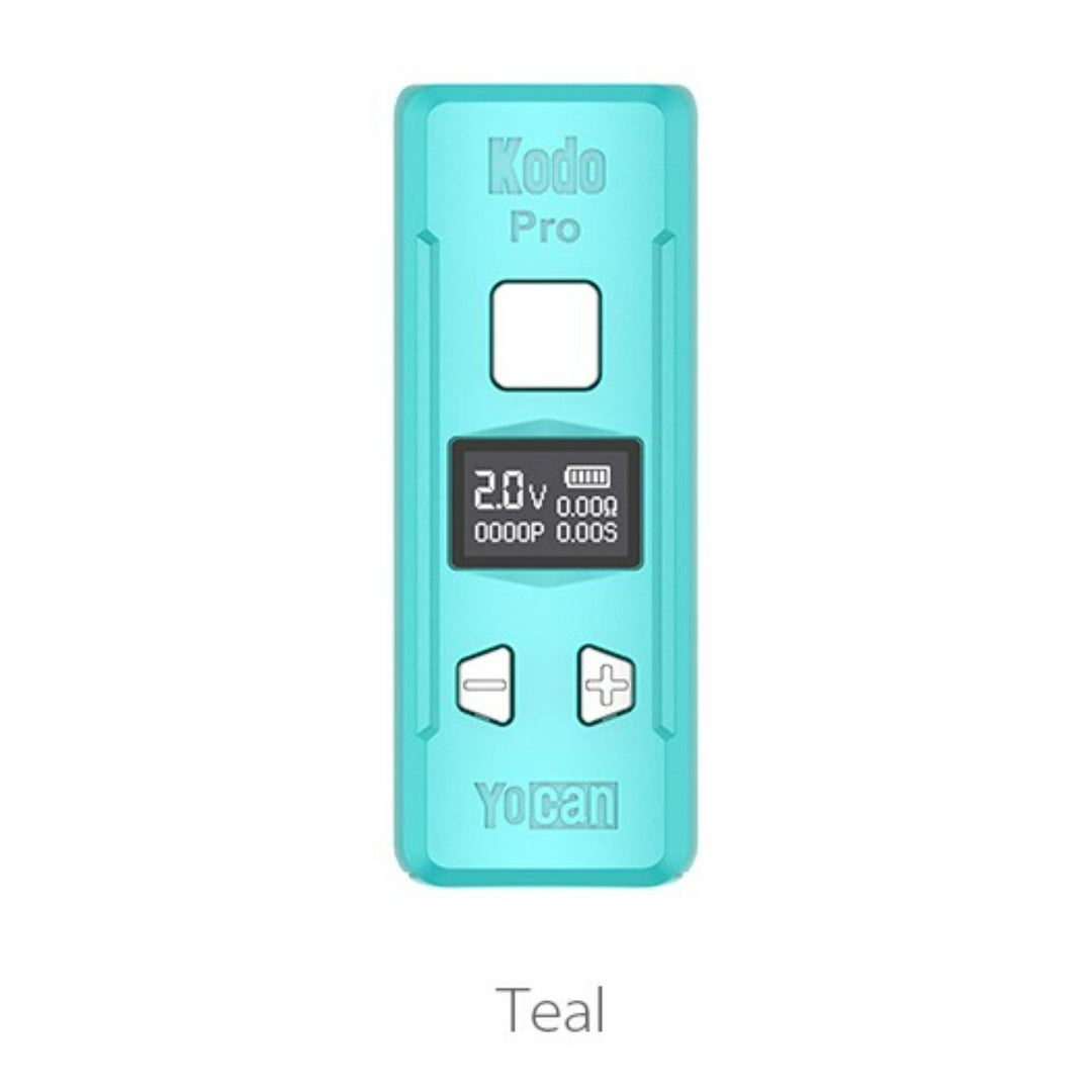 Yocan Kodo Pro 510 Thread Vape Cart Battery in Teal