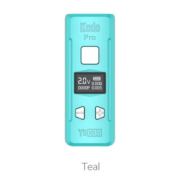 Yocan Kodo Pro 510 Thread Vape Cart Battery in Teal