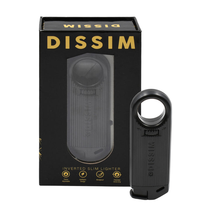 Dissim Slim Soft-Flame Metal Lighter
