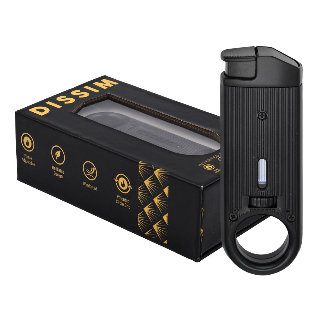 Dissim Slim Metal Torch Lighter