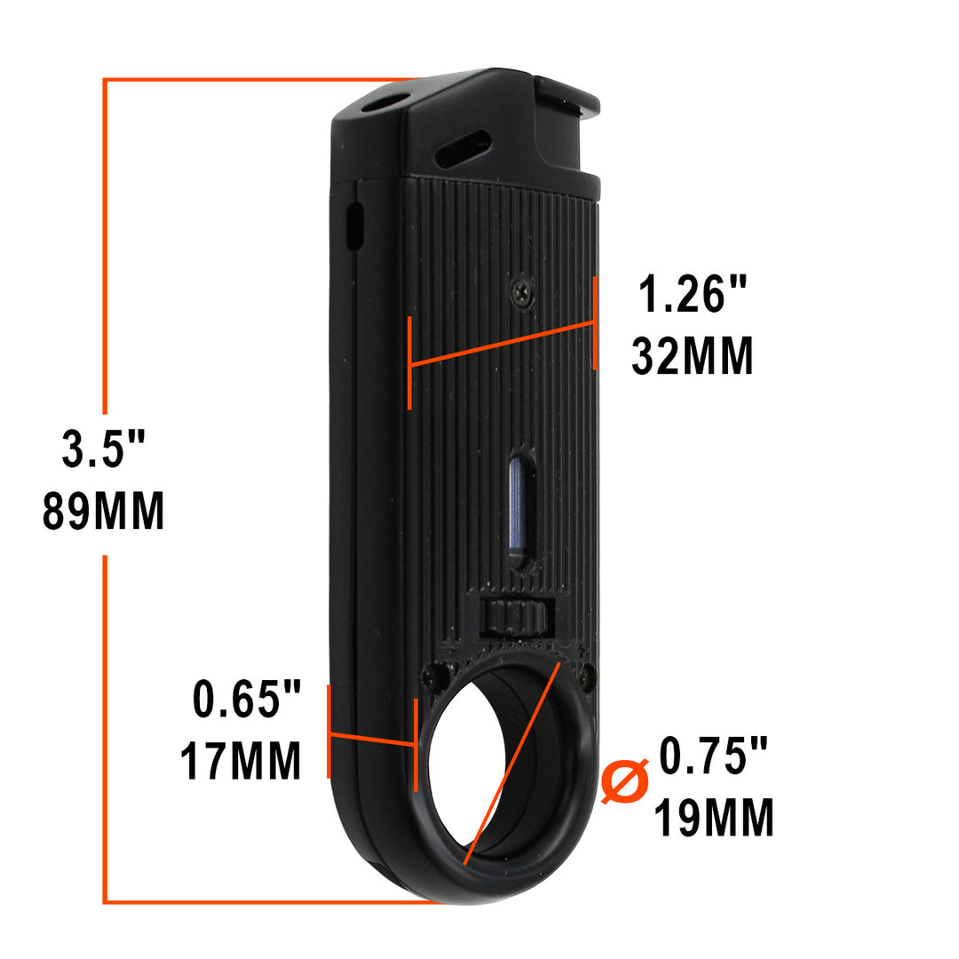 Dissim Slim Soft-Flame Metal Lighter