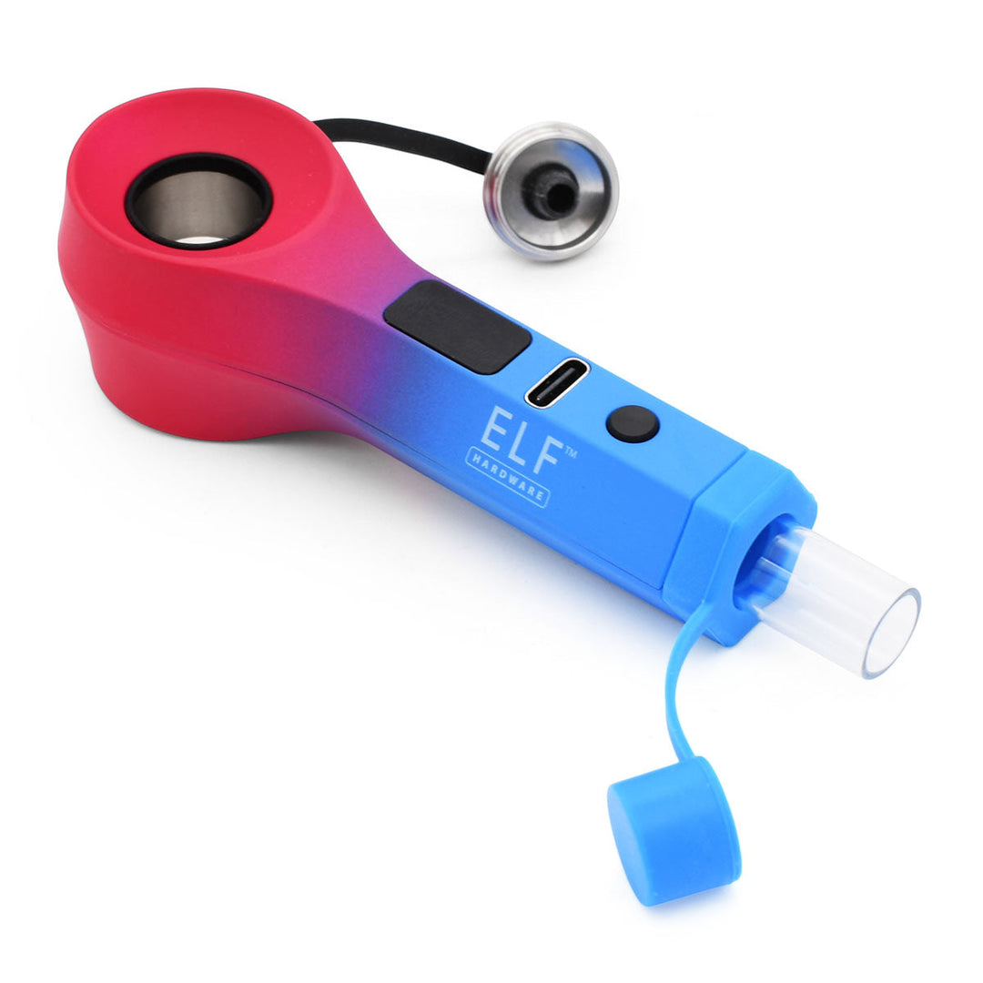 red and blue vape Elf CannDab Dab Pen Wax Vaporizer – Vape Batt