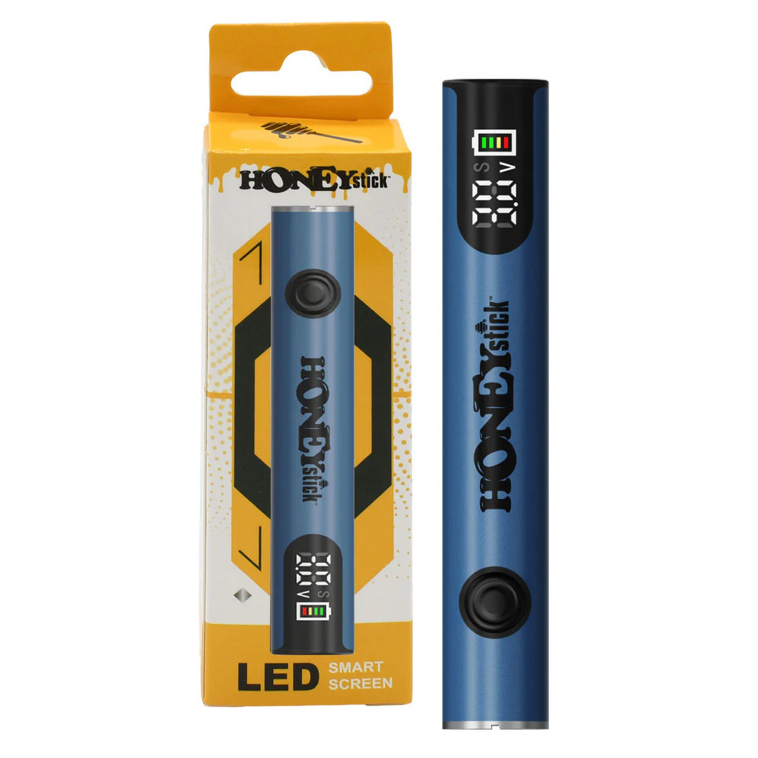Digital 510 Thread Battery by HoneyStick, 400mAh, LED Screen, Variable Voltage Vape Batt Digital 510 Thread Battery by HoneyStick, 400mAh, LED Screen, Variable Voltage Vape Batt