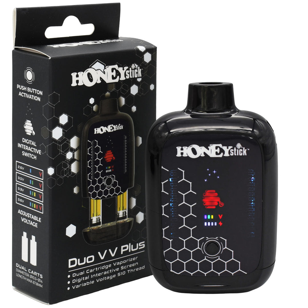 Honeystick DUO VV PLUS 510 Thread Vape Cart Battery Vape Batt Honeystick DUO VV PLUS 510 Thread Vape Cart Battery Vape Batt