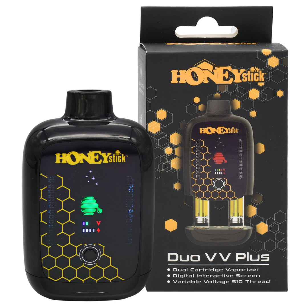 Honeystick DUO VV PLUS 510 Thread Vape Cart Battery Vape Batt Honeystick DUO VV PLUS 510 Thread Vape Cart Battery Vape Batt