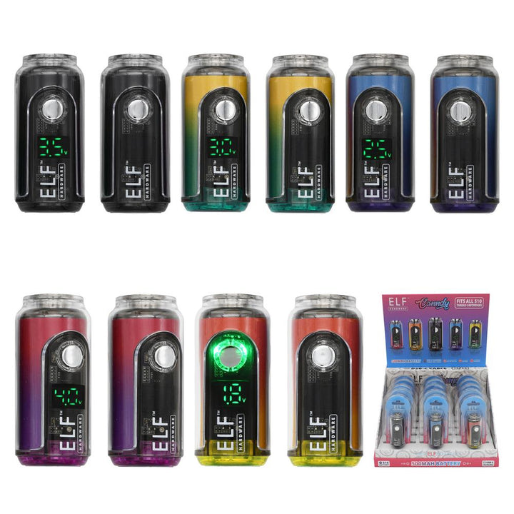 ELF Canndy Mini 510 Thread Vape Cart Battery