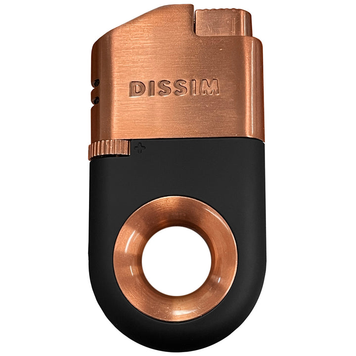 Dissim Dual Torch Dab Lighter with Inversion Technology Lighters Dissim Rose Gold  