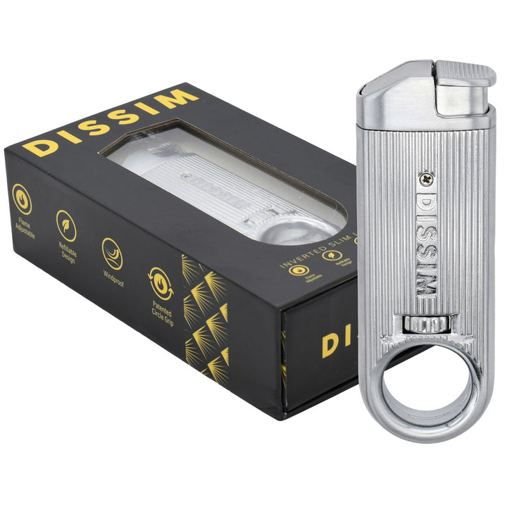 Dissim Slim Metal Torch Lighter