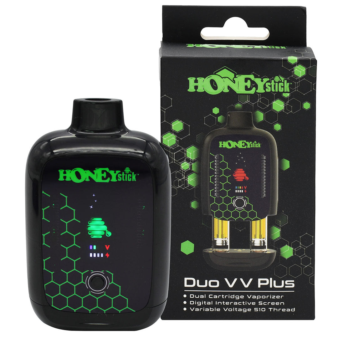 Honeystick DUO VV PLUS 510 Thread Vape Cart Battery Vape Batt Honeystick DUO VV PLUS 510 Thread Vape Cart Battery Vape Batt