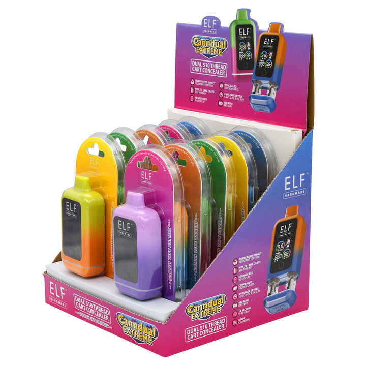 Elf Canndual Extreme 510 Thread Vape Cart Battery