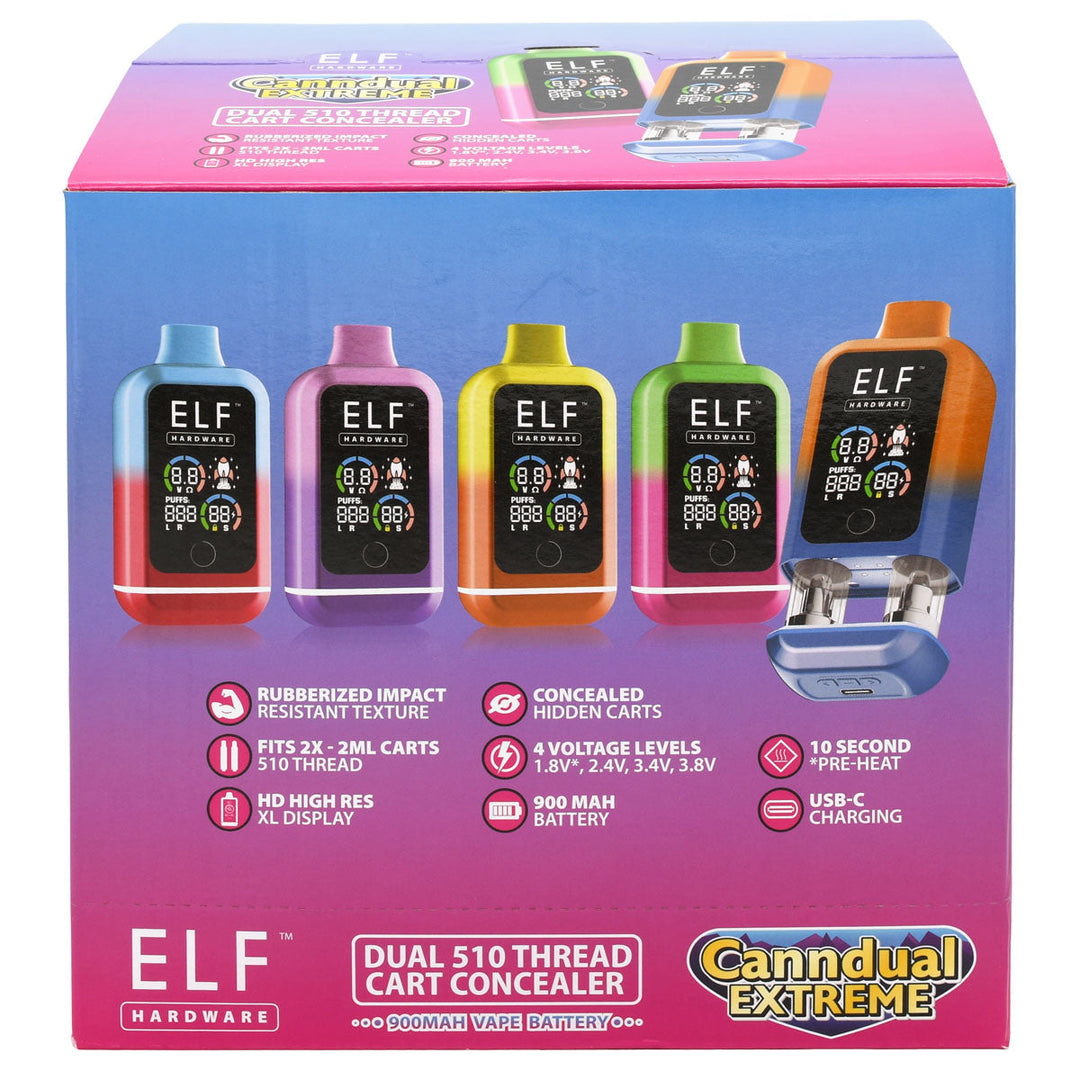 Elf Canndual Extreme 510 Thread Vape Cart Battery