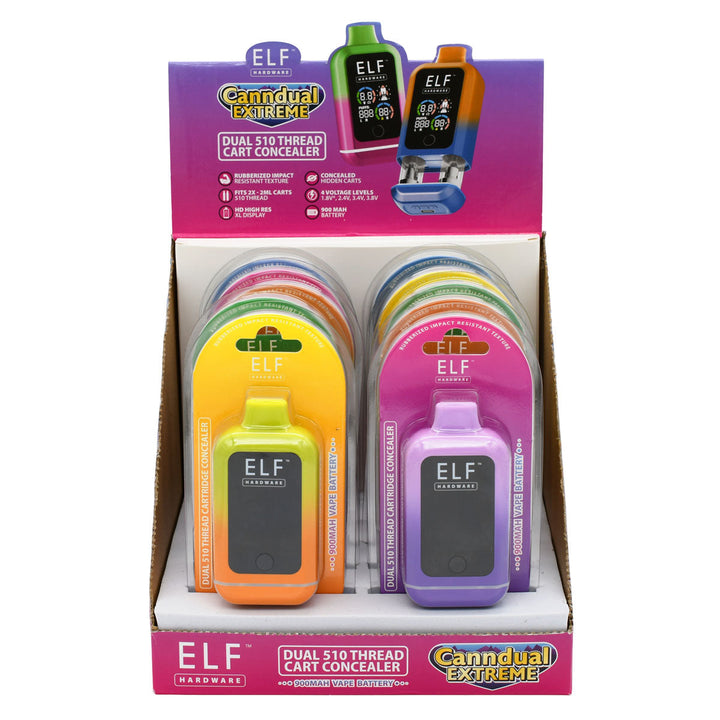 Elf Canndual Extreme 510 Thread Vape Cart Battery
