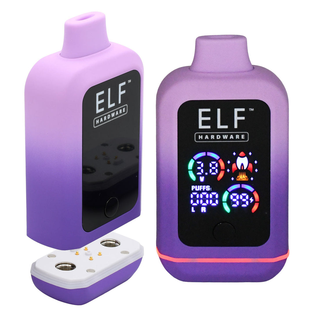Elf Canndual Extreme | Dual 510 Thread Cart Battery Vape Batt Elf Canndual Extreme | Dual 510 Thread Cart Battery Vape Batt