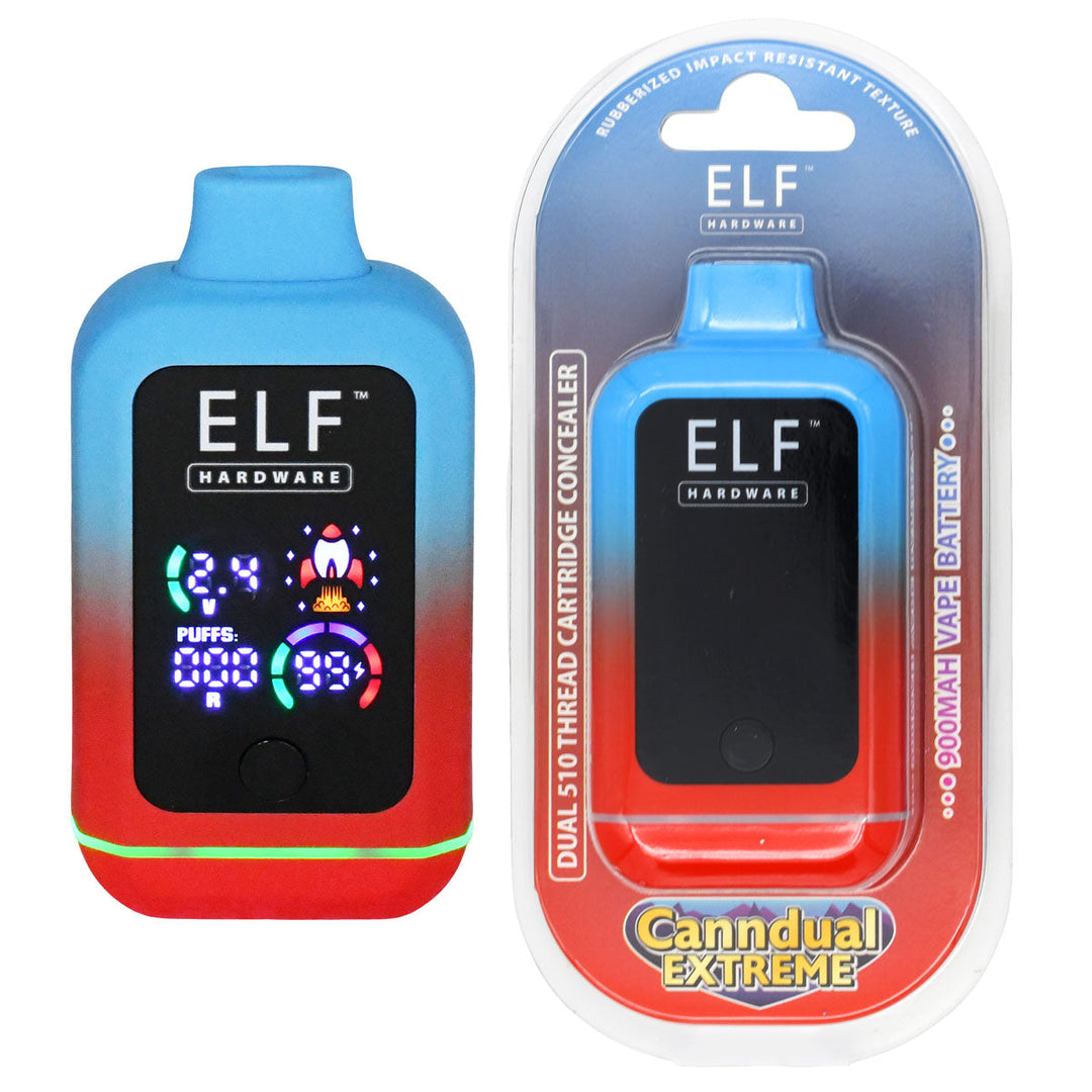 Elf Canndual Extreme | Dual 510 Thread Cart Battery Vape Batt Elf Canndual Extreme | Dual 510 Thread Cart Battery Vape Batt