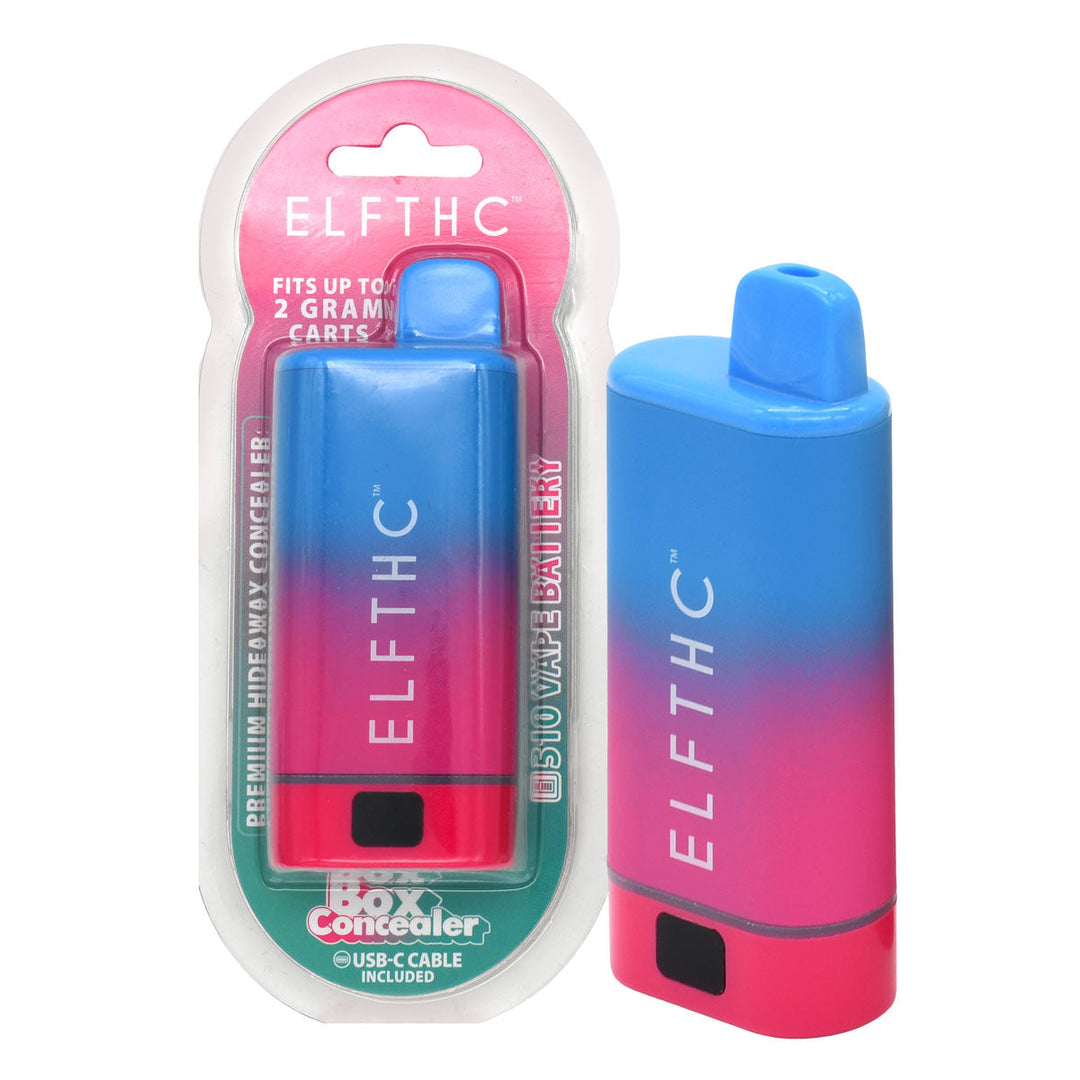 Elf Hardware Box Concealer 510 Thread Vape Cart Battery
