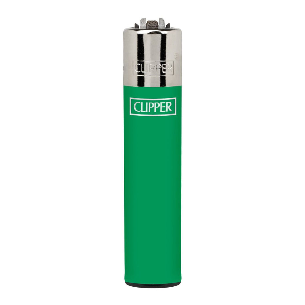 Clipper Super Lighter - Soft Flame Pipe Lighter Lighters Clipper Green  