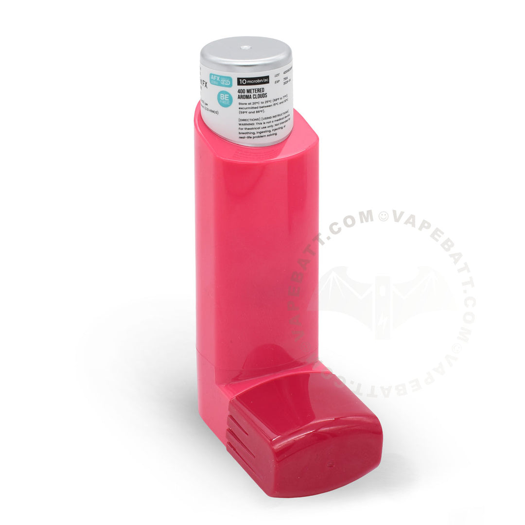A pink Penjamin Inhaler, vape battery device shown on a white background