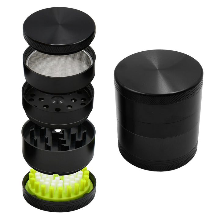 5PC Herb Grinder - Kief Sweeper