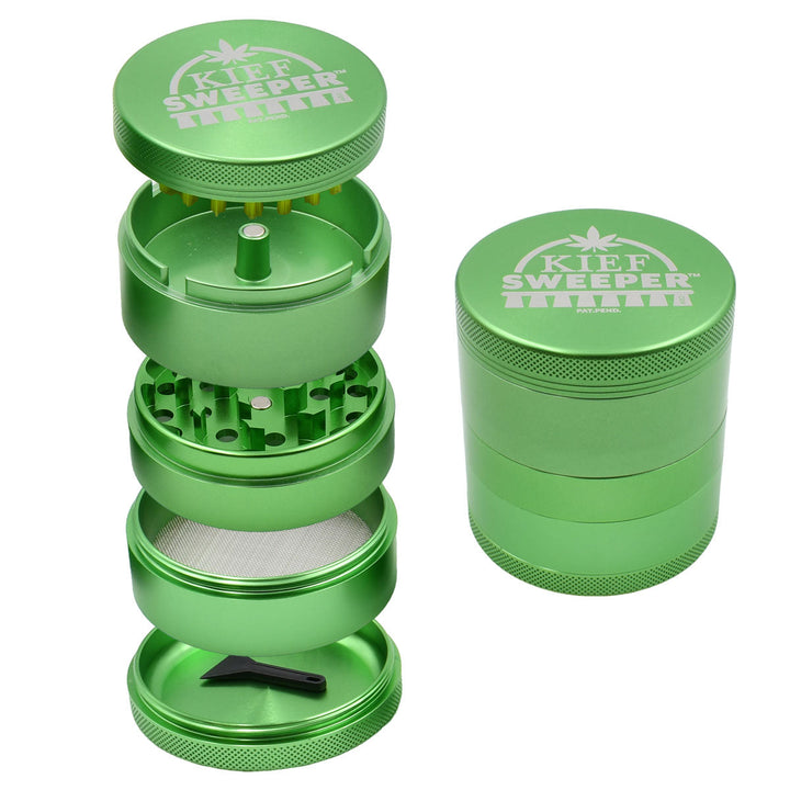 5PC Herb Grinder - Kief Sweeper