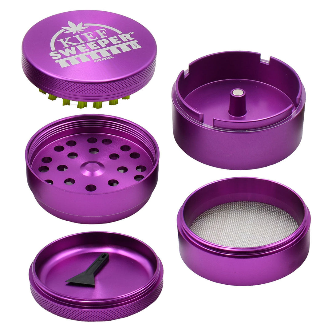 5PC Herb Grinder - Kief Sweeper