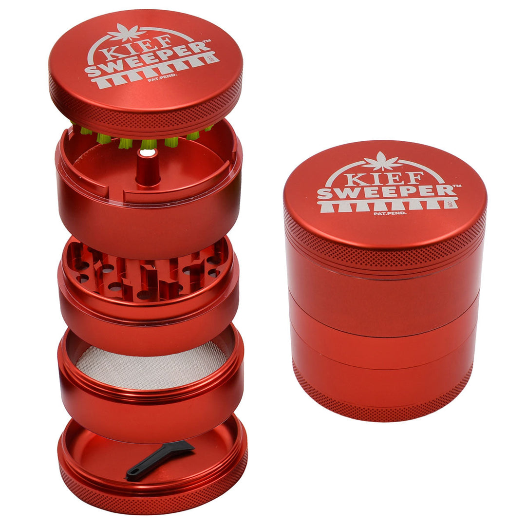5PC Herb Grinder - Kief Sweeper