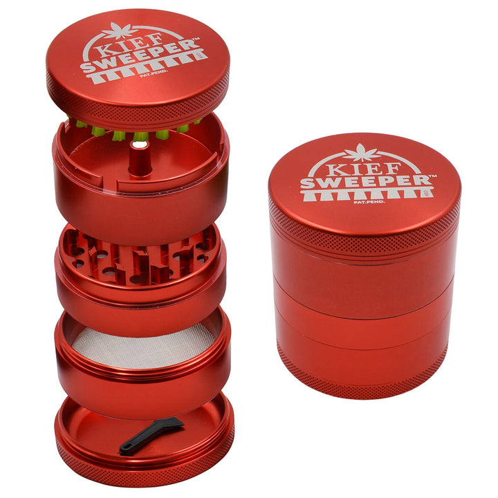 5PC Herb Grinder - Kief Sweeper