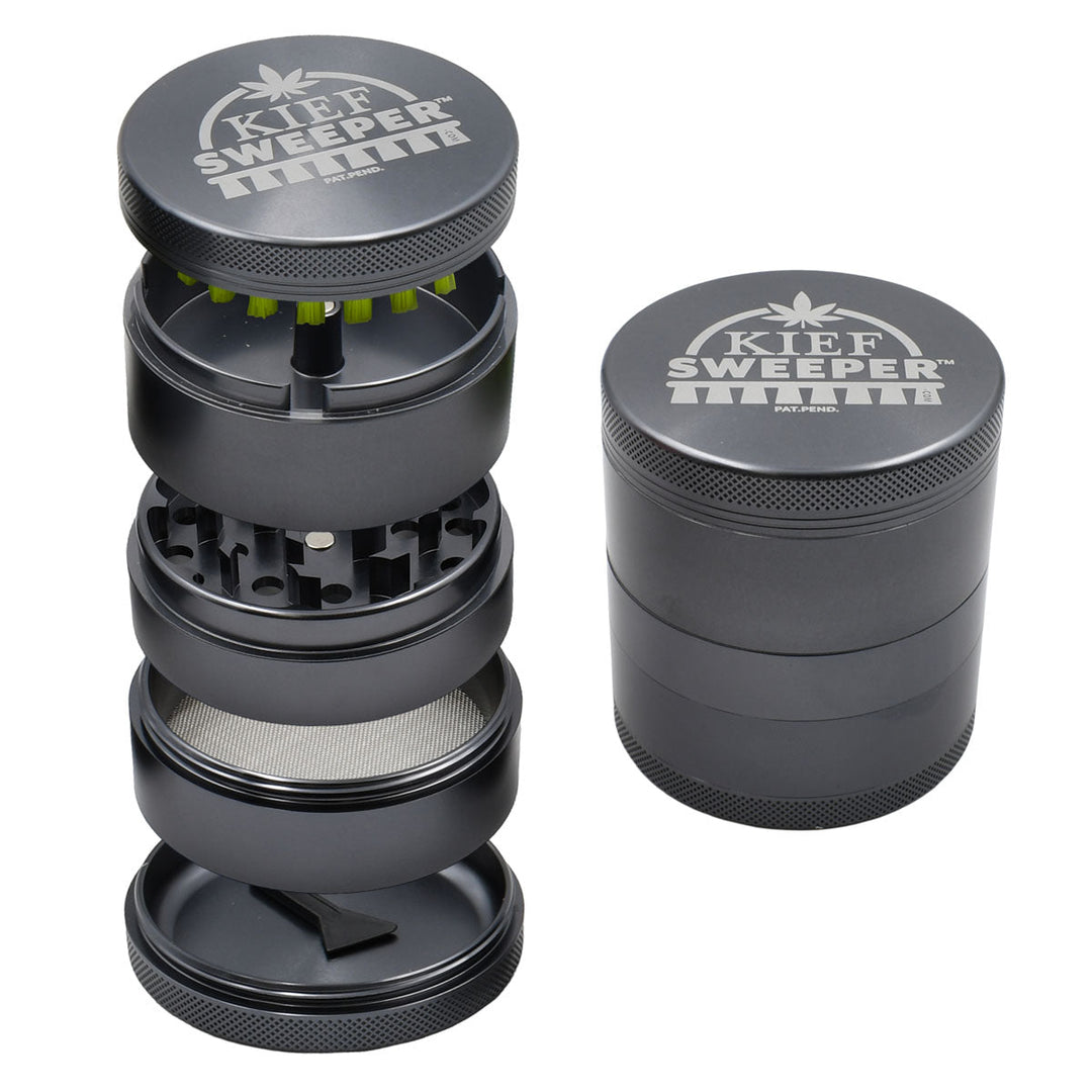 5PC Herb Grinder - Kief Sweeper