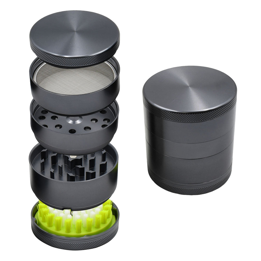 5PC Herb Grinder - Kief Sweeper