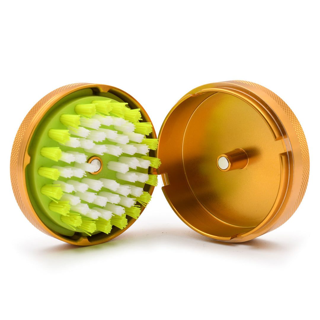 Compact Grinder Cleaning Brush by Kief Sweeper