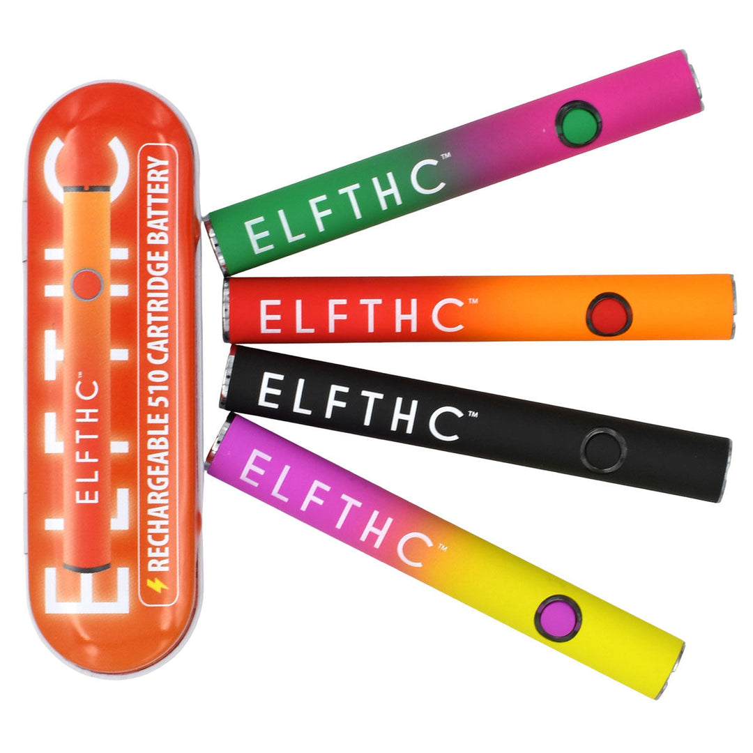 ELF THC 510 Thread Vape Pen Battery Vape Batt ELF THC 510 Thread Vape Pen Battery Vape Batt