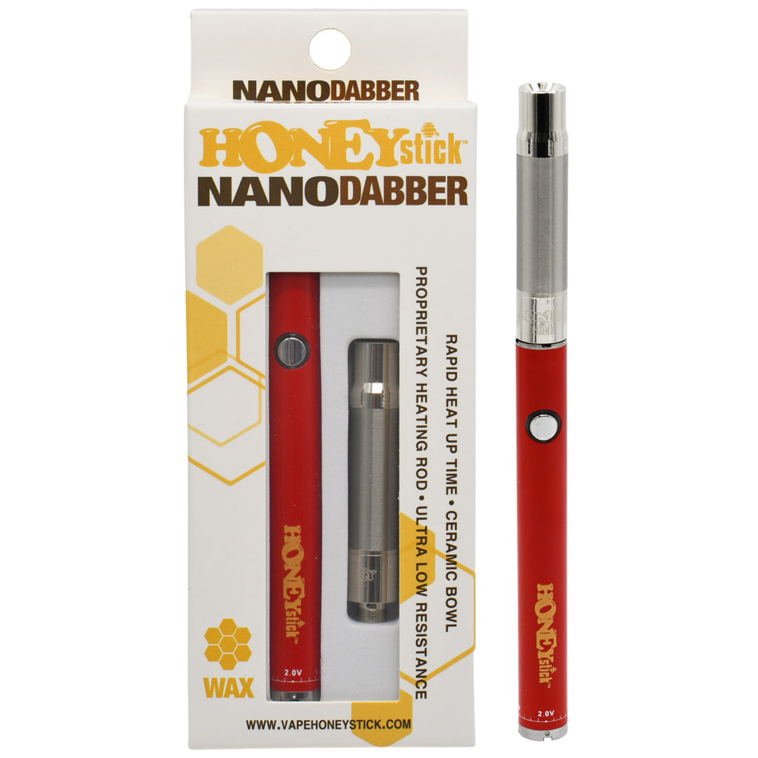 Honeystick Nano Wax Pen Starter Kit  Honeystick Red  