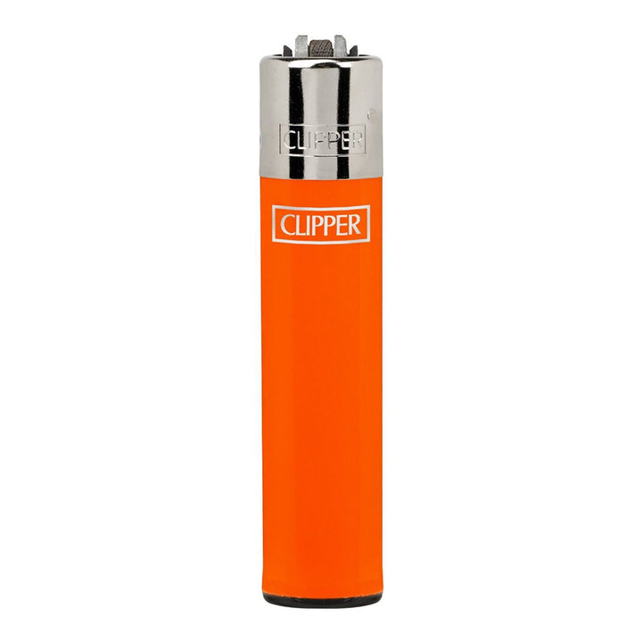 Clipper Super Lighter - Soft Flame Pipe Lighter Lighters Clipper Orange  