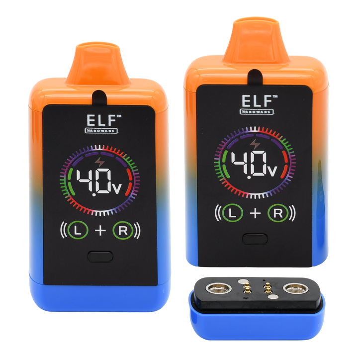 ELF Canndual Pro Discreet Dual 510 Thread Vape Cart Battery