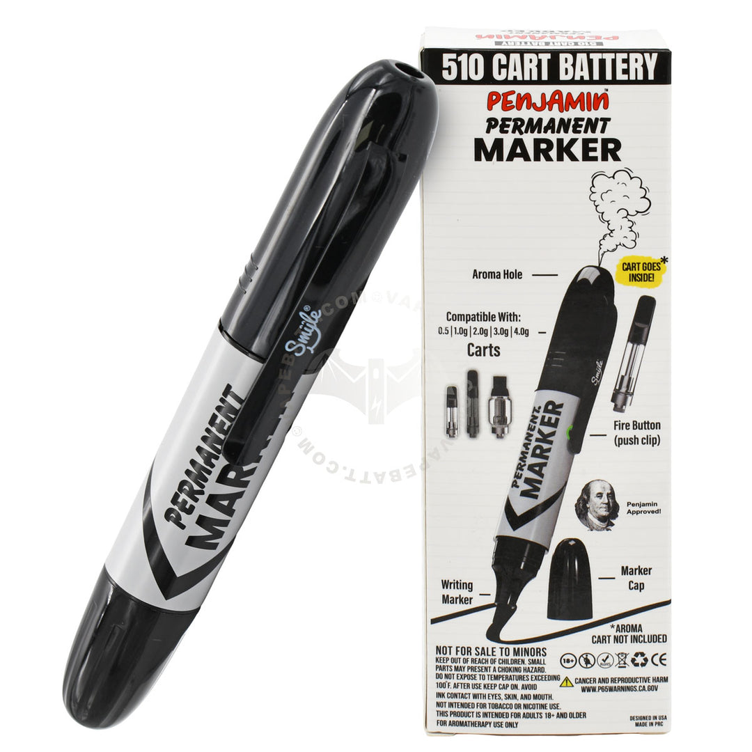 Permanent Marker Penjamin 510 Pen Battery with packaging Box