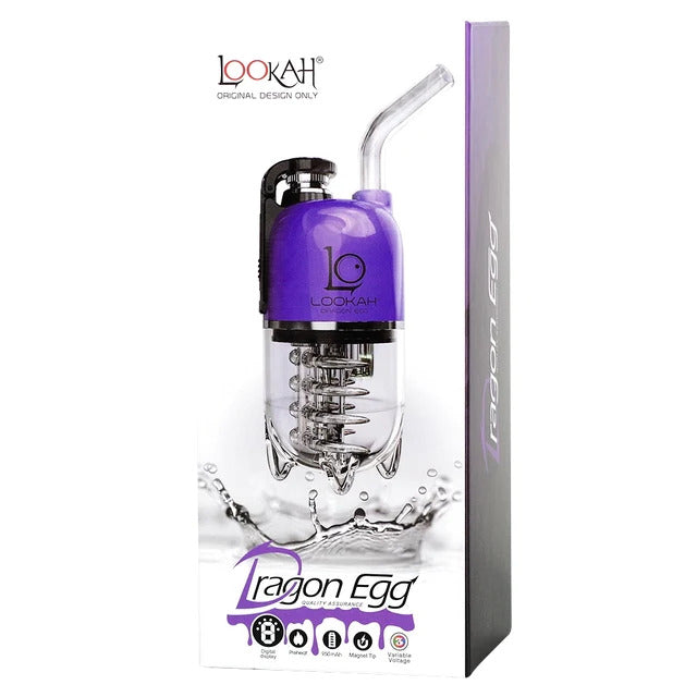 Lookah Dragon Egg Portable Dab E-Rig  Lookah Purple  