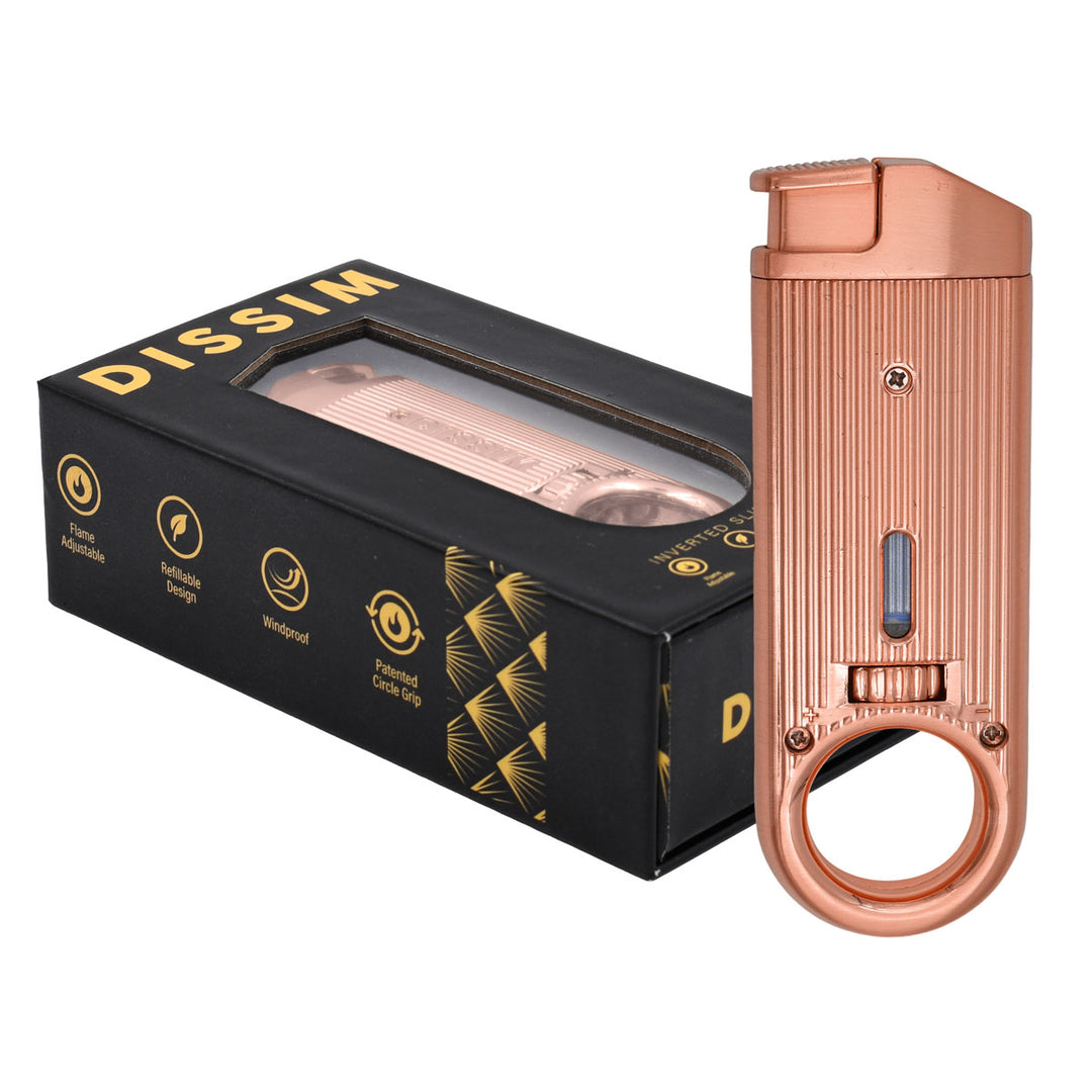 Dissim Slim Metal Torch Lighter