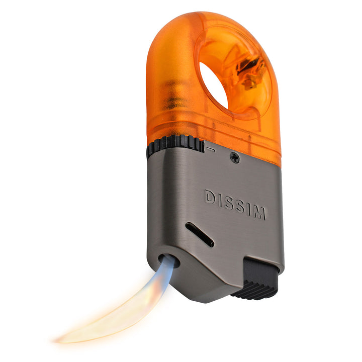 Dissim Sport Butane Soft Flame Pipe Lighter Lighters Dissim Orange  