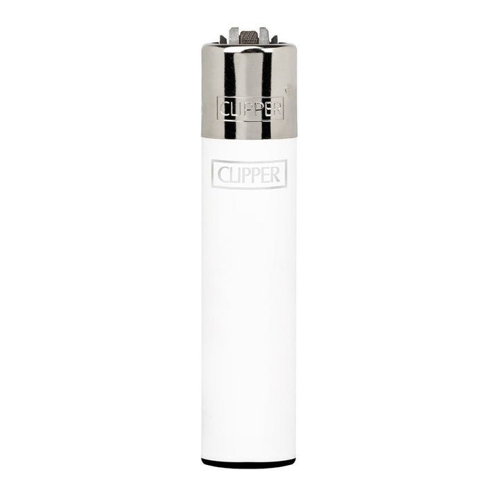 Clipper Super Lighter - Soft Flame Pipe Lighter Lighters Clipper White  