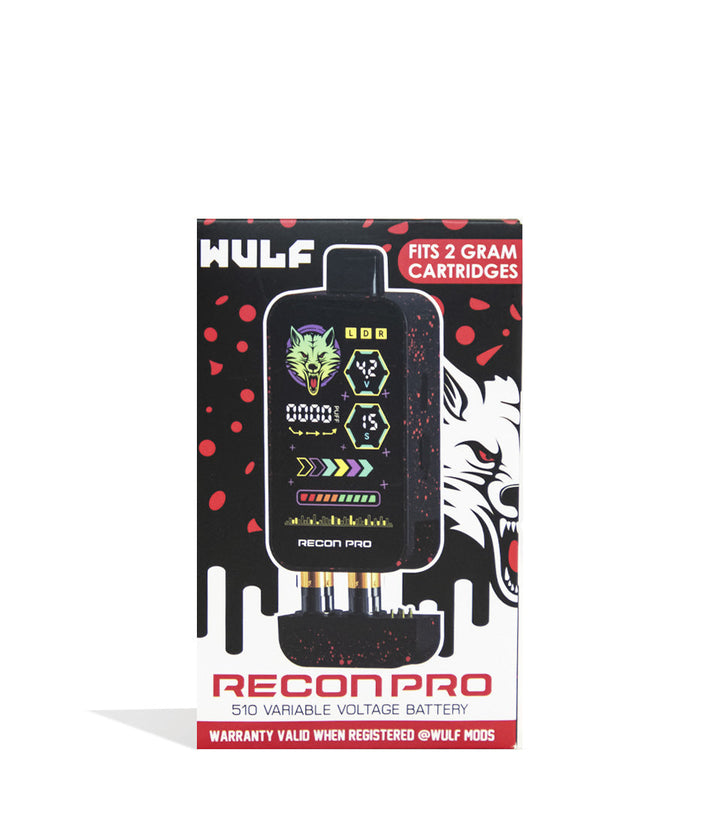 Wulf Mods Recon Pro Dual 510 Thread Vape Cart Battery