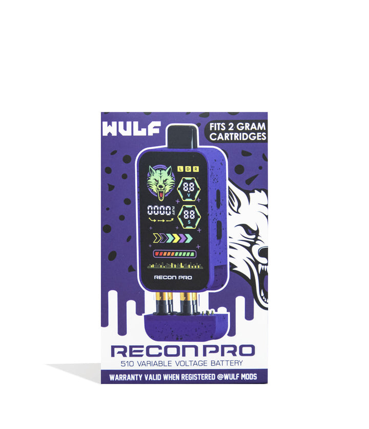 Wulf Mods Recon Pro Dual 510 Thread Vape Cart Battery