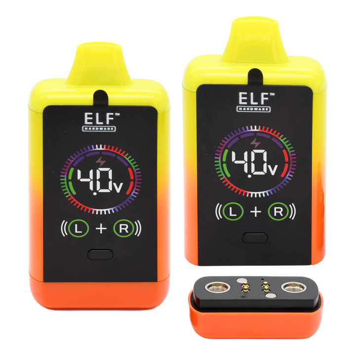 ELF Canndual Pro Discreet Dual 510 Thread Vape Cart Battery