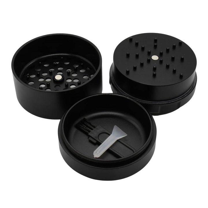 Stache Grynder - 3PC Dry Herb Grinder Herb Grinder Stache   